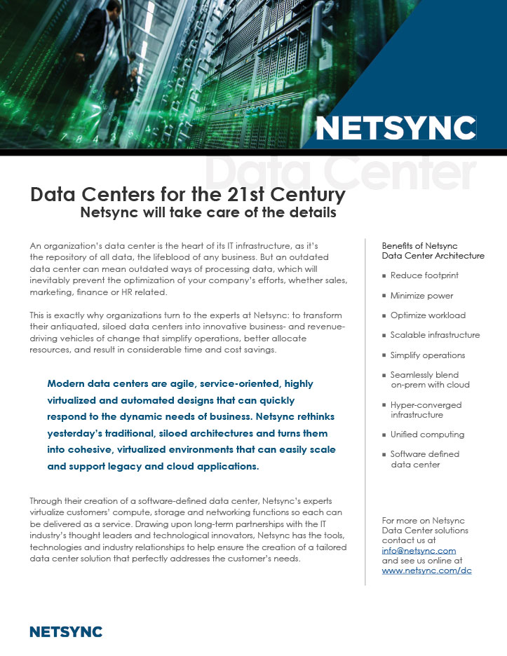 Netsync Data Center Collateral