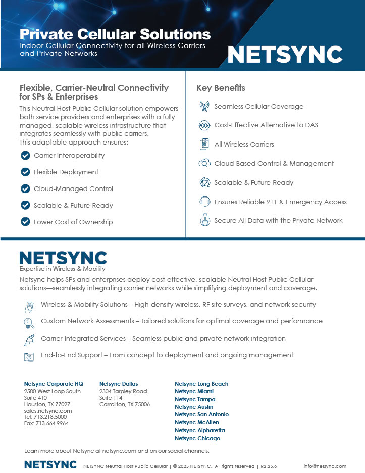 Private Cellular Solutions