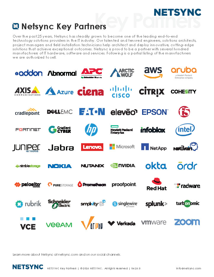 Netsync Key Partners Netsync Key Partners