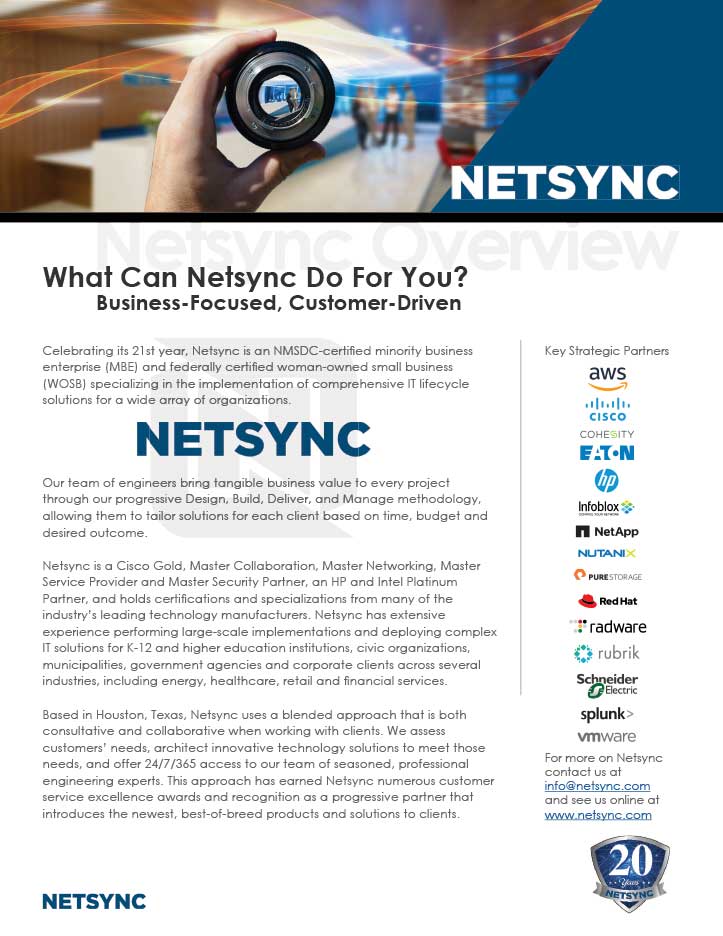 Nxtsync Logo Collateral | Netsync